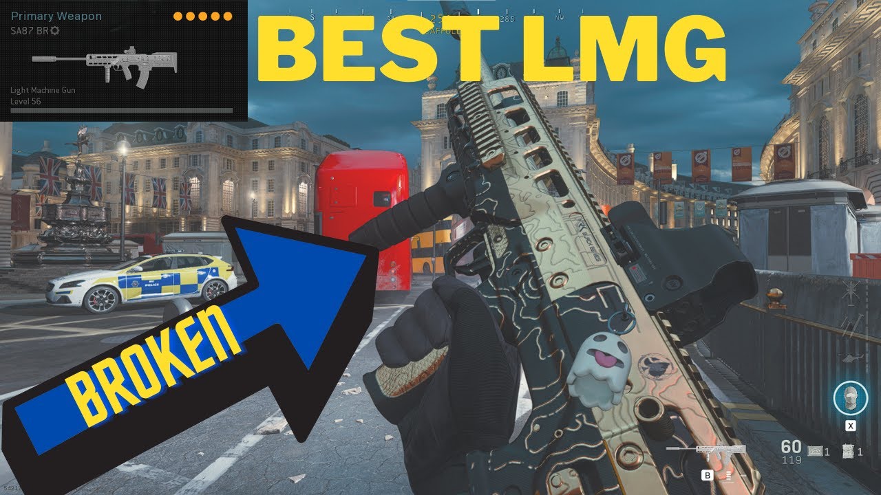 The SA87 is THE BEST Gun in Warzone but... (Best Warzone Class Setup)
