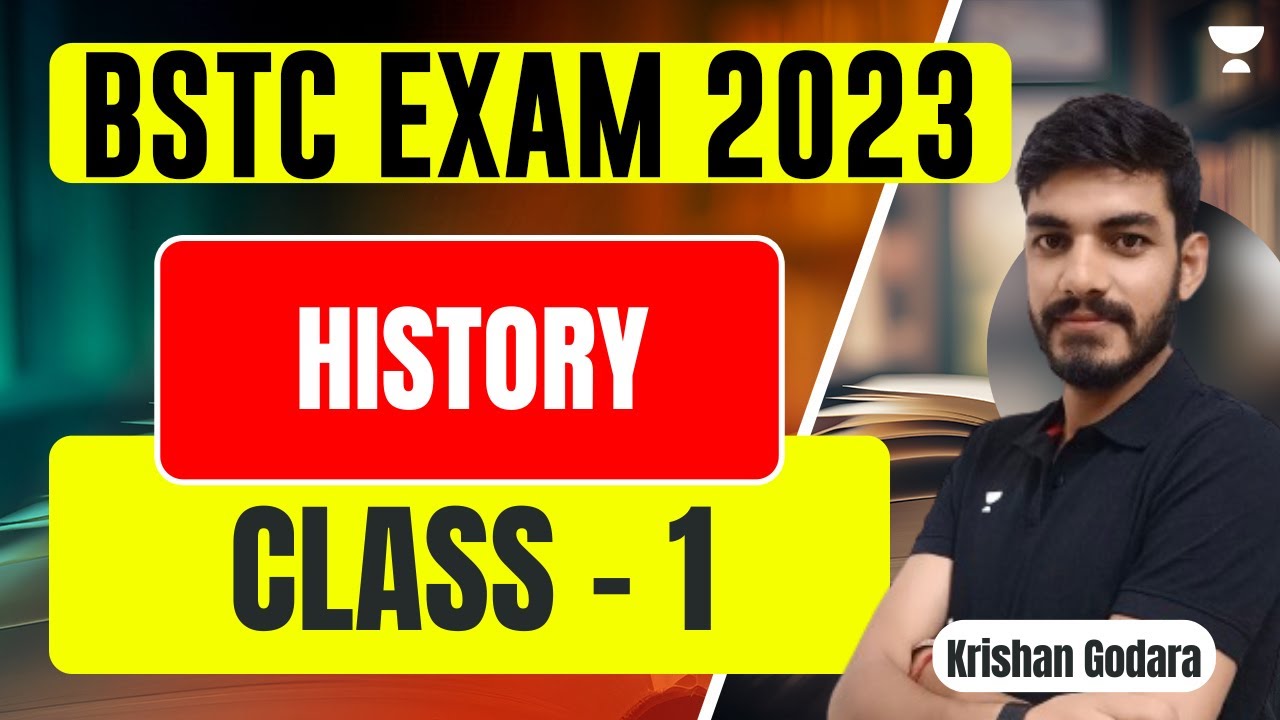History | Class - 1 | 21 Days Free Crash Course for BSTC 2023 | Krishan Godara