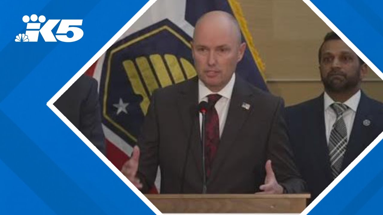Full press conference announcing arrest in deadly shooting of Charlie Kirk