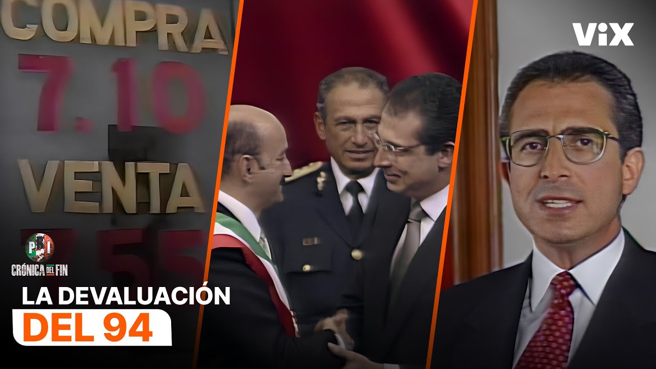 ¿Recuerdas la crisis del 94? Así empezó todo… | PRI: Crónica del fin | ViX