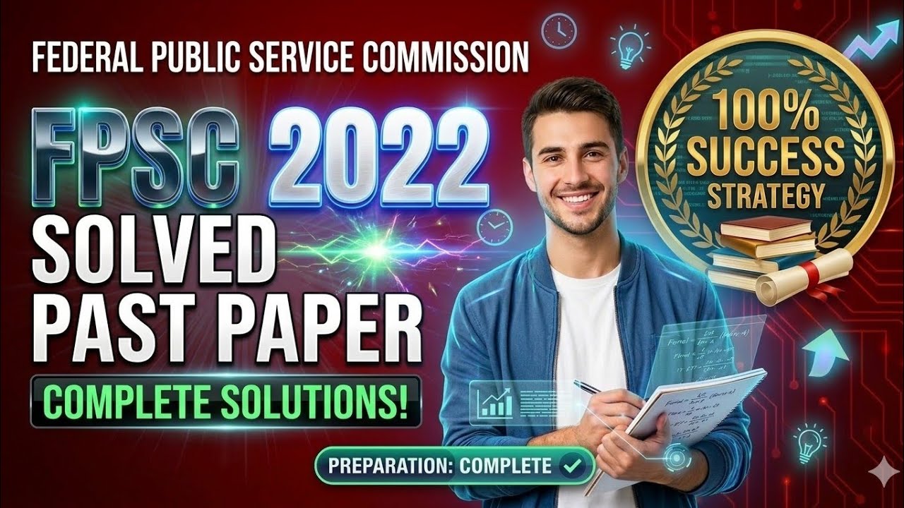 FPSC solved past paper mcqs 2022 GK important for ADASF inspector lect 1