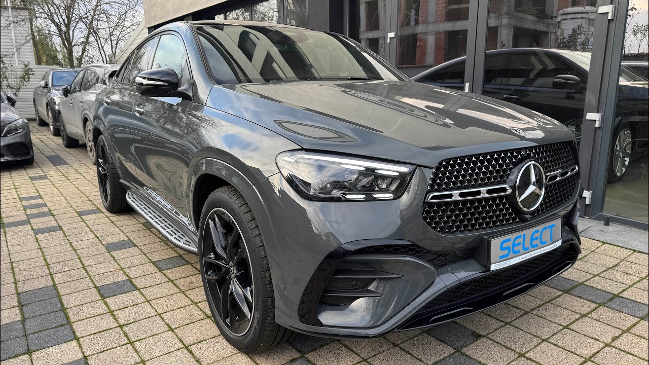 New 2025 Mercedes-Benz GLE 450d 4Matic Coupe Exterior AMG Line / exterior AMG sport package