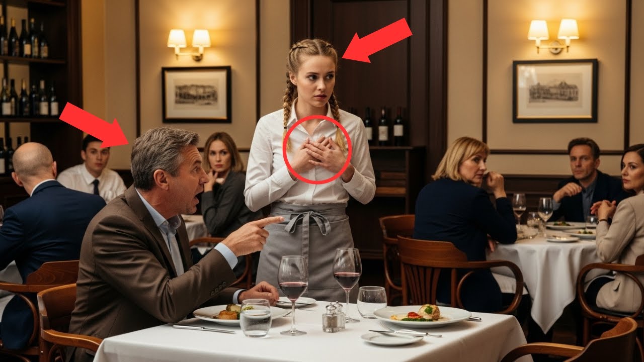 They Ridiculed the Waitress — Then the Millionaire Asked a Question No One Else Could Answer ✅