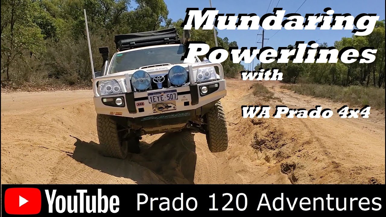 Prado 120 Adventures Ep16: Mundaring Powerlines with WA Prado 4x4