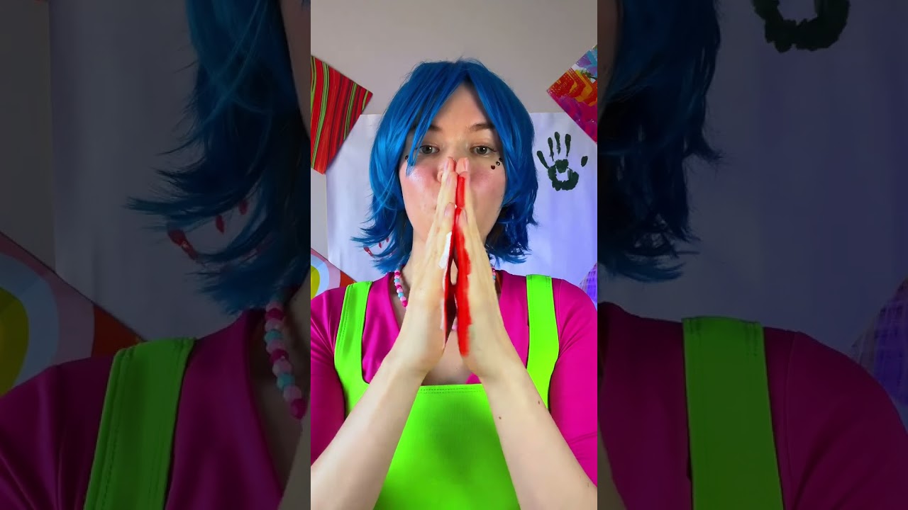 Rainbow Splash Art Challenge! 🎨✨ #FunWithColors #DIYMagic