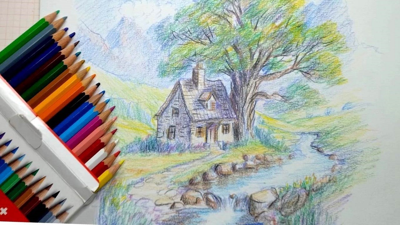 APENAS COMECE! Minha experiência com Lápis de cor Caran DAche!