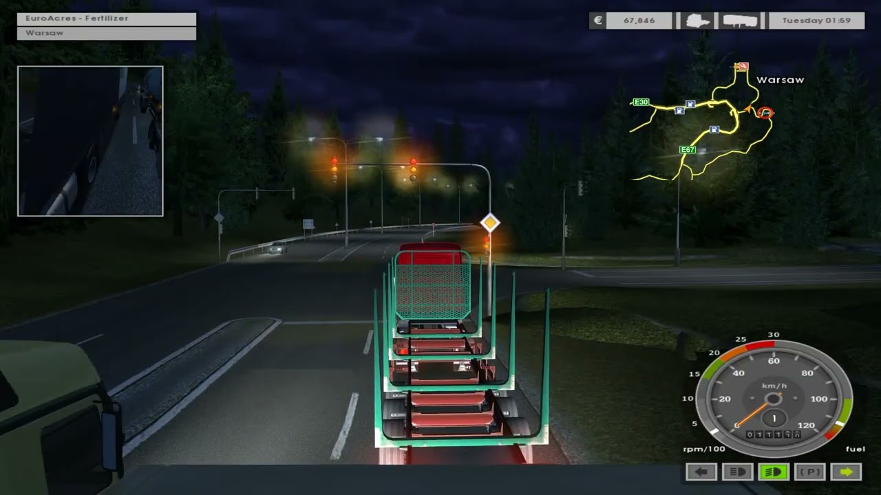 Let's play #2 Euro Truck Simulator 1