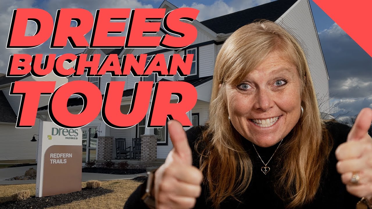 Drees New Build the Buchanan model home tour!