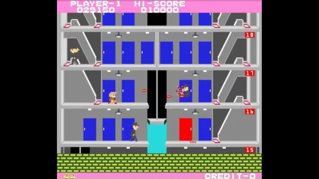Elevator Action (1983) - Another one for the huge collection of games in my all time best ever list.
