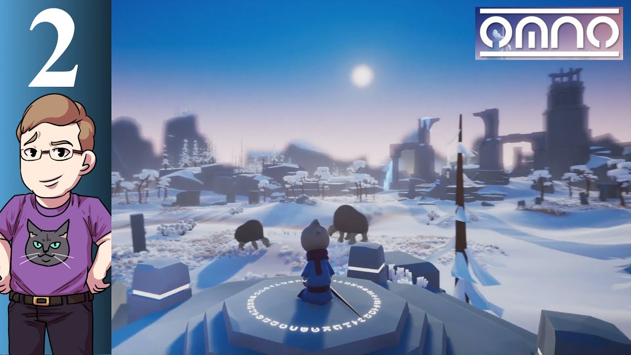 Let's Play Omno (Blind, Full Game) Part 2 - Malaha Plain, Sagya Valley, and Snow Surfing!
