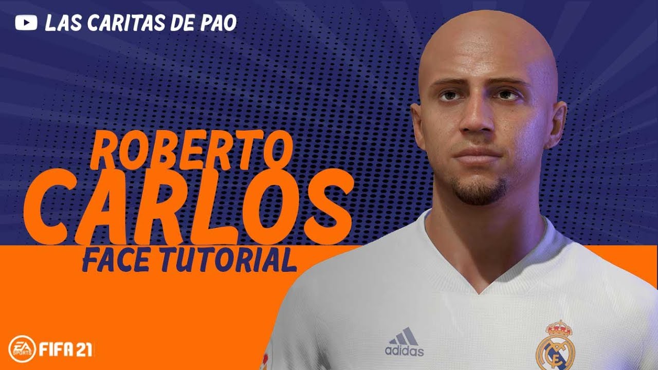 Roberto Carlos face FIFA 21 Lookalike | Pro Clubs | CLUBES PRO