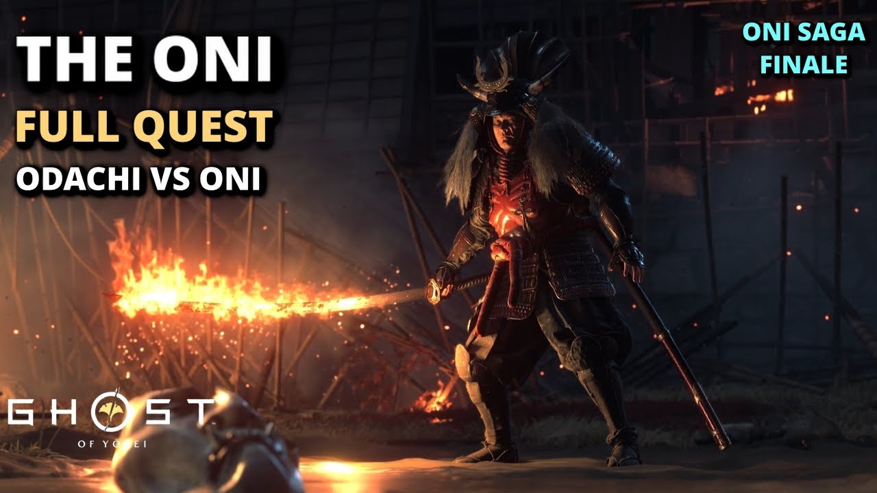 The Tale of the Oni - Odachi & Oni Flame - Boss Fight | Ghost of Yotei (Yotei Six Quest)