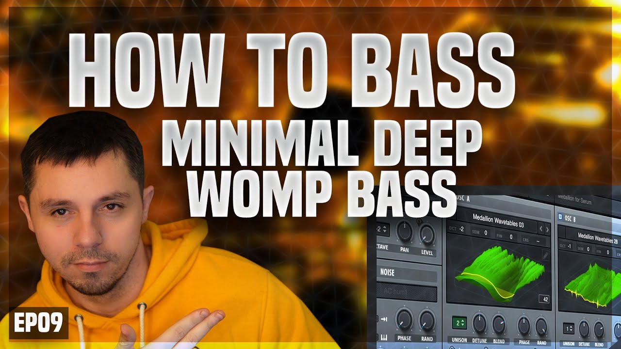 How To Make Bass - Deep Womp Bass for DNB like Alix Perez, Klinical, Azotix