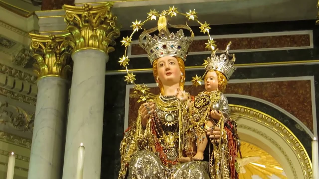 Rientro della Madonna della Guardia in Chiesa 2014 e Chiusura del Simulacro nella Cappella