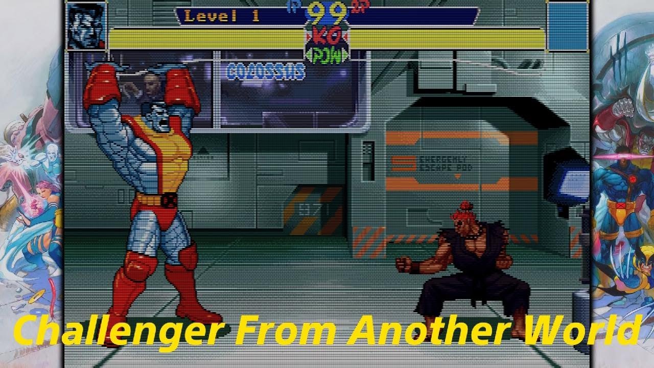 Xmen Children of the Atom  Challenger from Another World Trophy Achievement Encounter Akuma