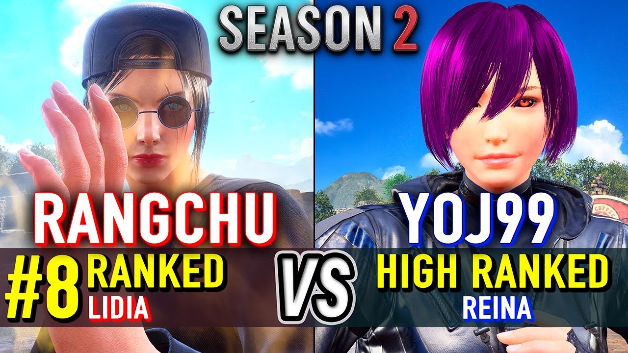 T8 🔥 RANGCHU (#8 Ranked Lidia) vs YOJ99 (Reina) 🔥 Tekken 8 High Level Gameplay