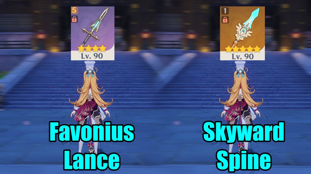 Escoffier Skyward Spine Vs Favonius Lance? || Genshin Impact