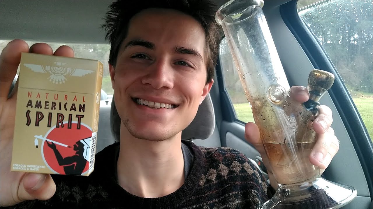 Smoking Tobacco through a WATER PIPE for the First Time