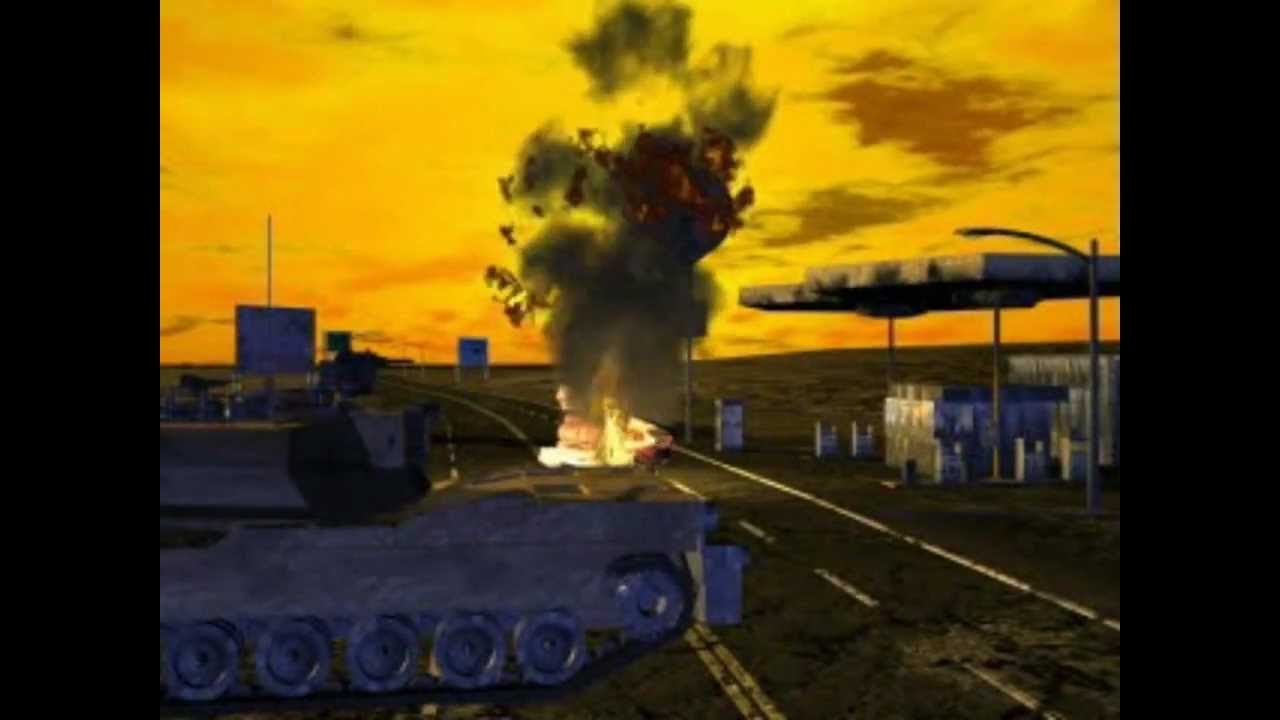 BattleTanx Global Assault PS1 Game Intro Movie HQ
