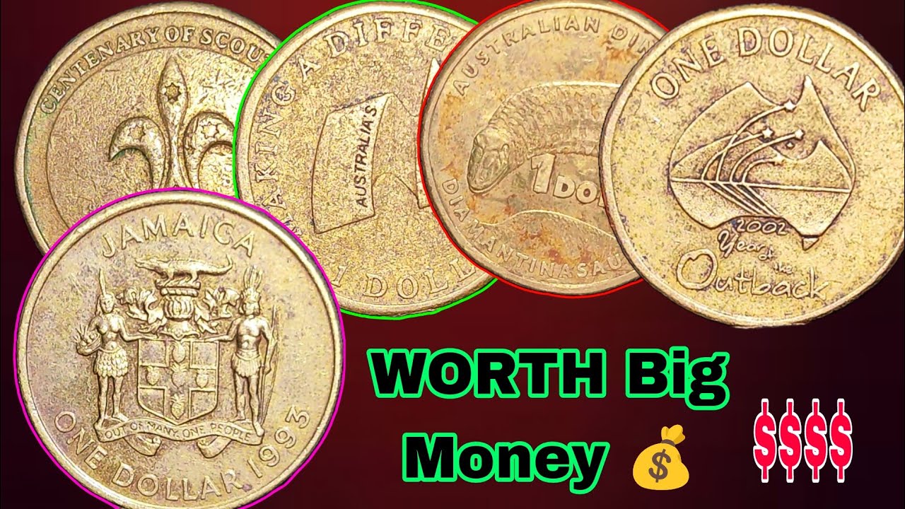TOP 5 Ultra Rare Australian 1 dollar Coins Worth Big Money | Most Valuable 1 Dollar Coins in today
