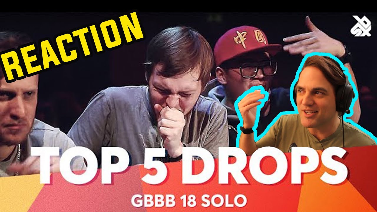 TOP 5 DROPS 😱 Grand Beatbox Battle Solo 2018 (Reaction) // Best Beatboxing // Guitarist Reacts