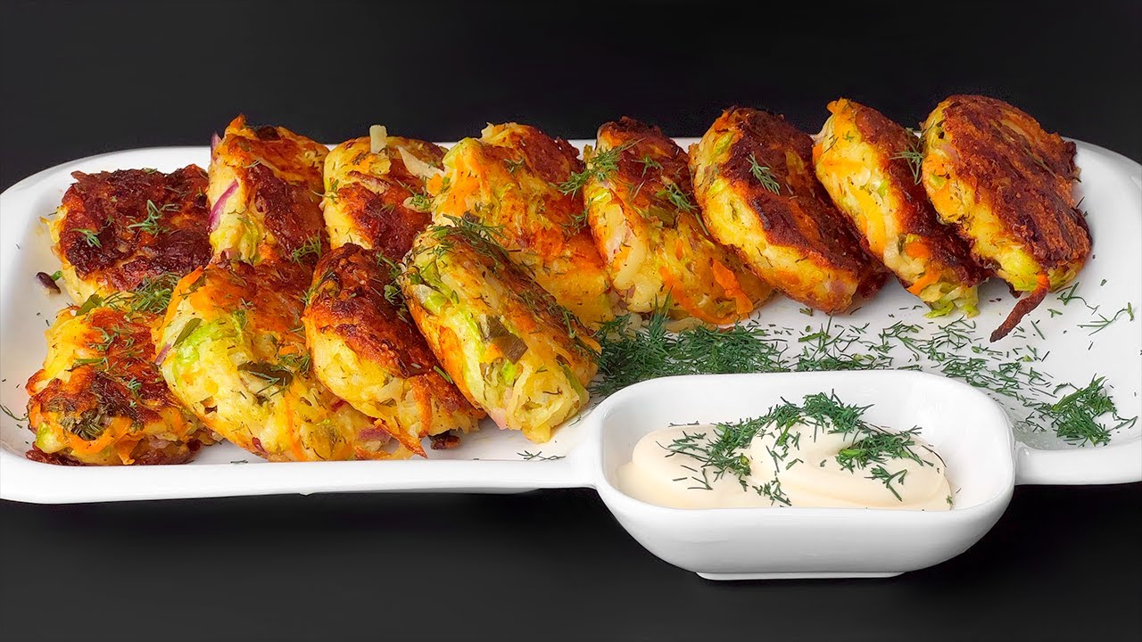 Не жарьте кабачки, пока не увидите этот рецепт! Эти кабачки вкуснее мяса!