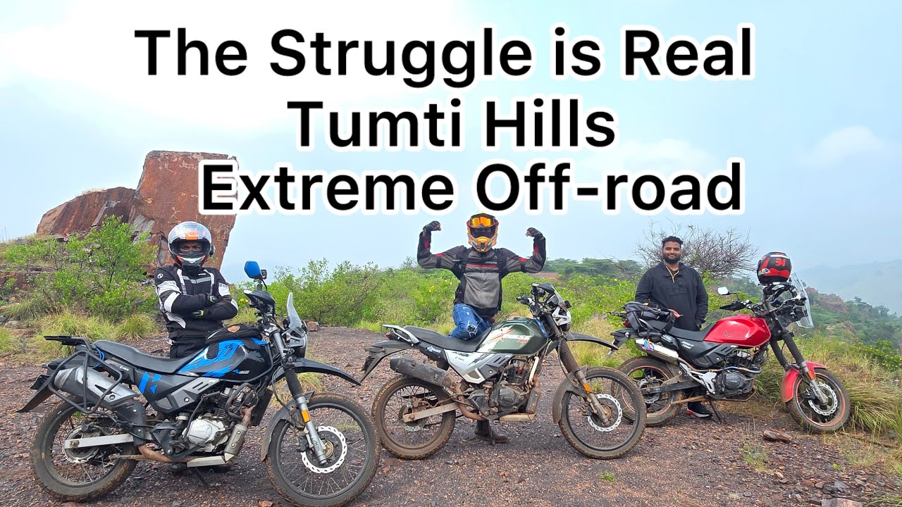 The Struggle to reach to Tumti | Coorg of Ballari | #extreme #offroad #weekend #rider #wild #moto