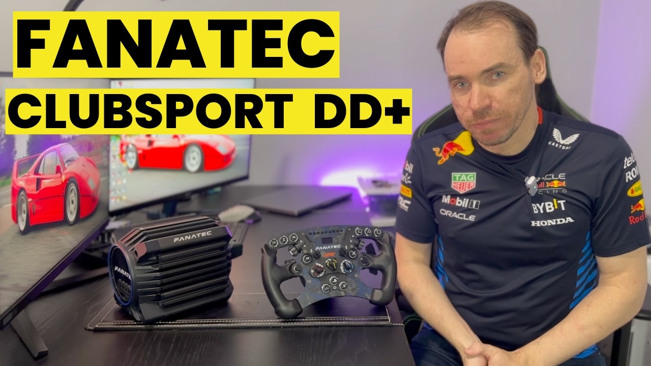 Fanatec ClubSport DD+ - распаковка и первые впечатления | Стоит ли покупать?