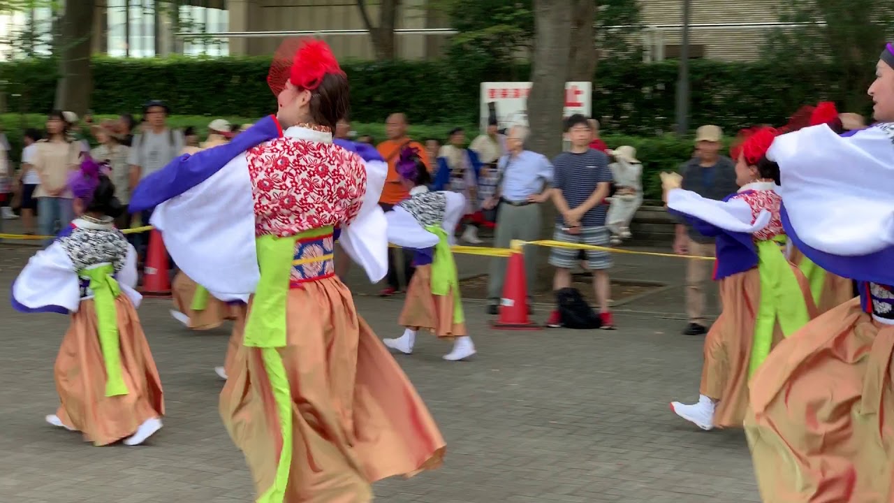 よさこい・そうか連（2019スーパーよさこい・NHK前ストリート）