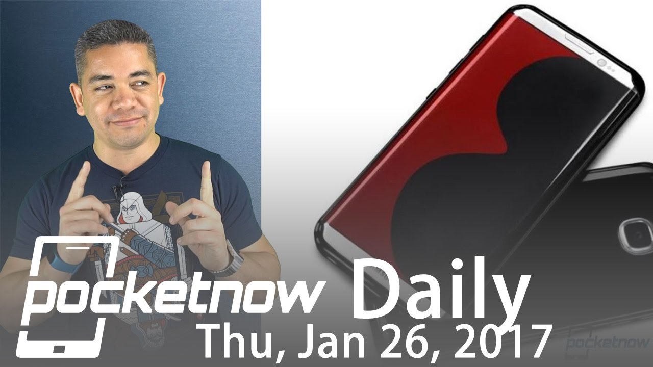 Samsung Galaxy S8 front design, AI Partnership & more - Pocketnow Daily