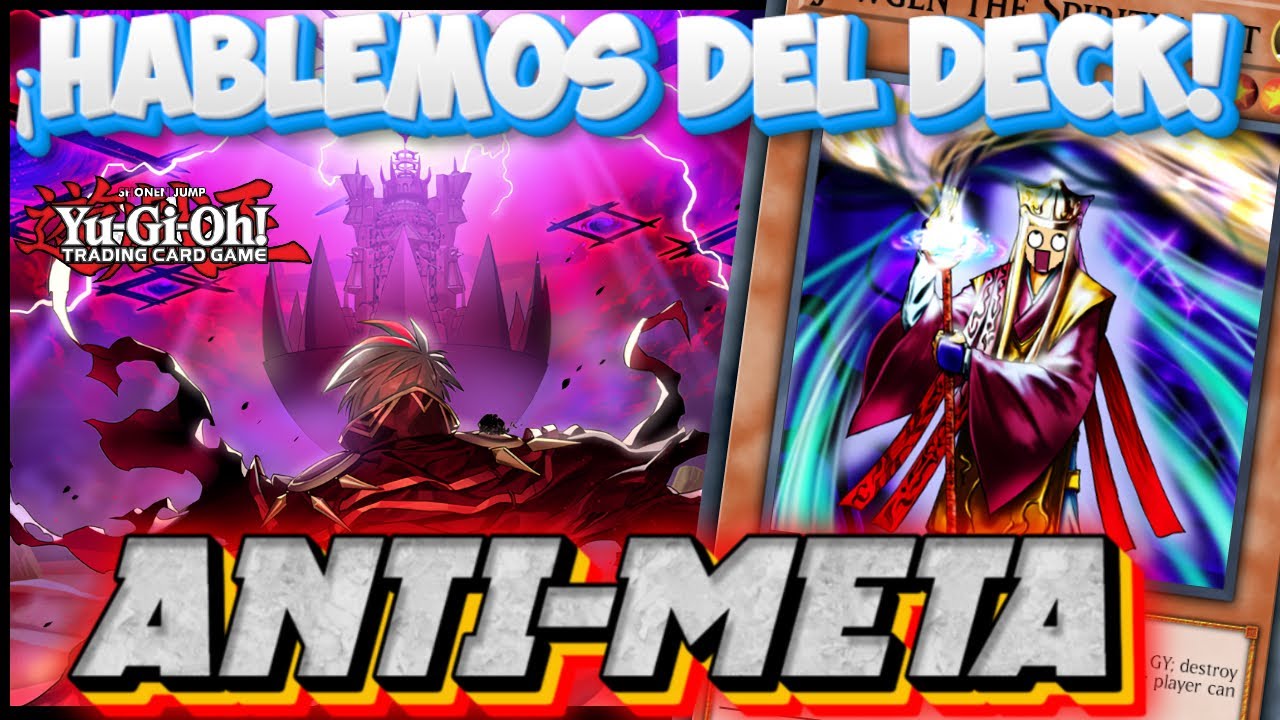 Hablemos del Deck ANTI-META|¿Es buen DECK para JUGAR? #yugioh #ygotcg #antimeta #cartasyugioh