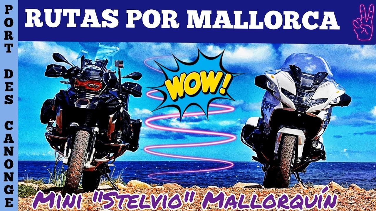 RUTAS POR MALLORCA EN MOTO . PORT D'ES CANONGE