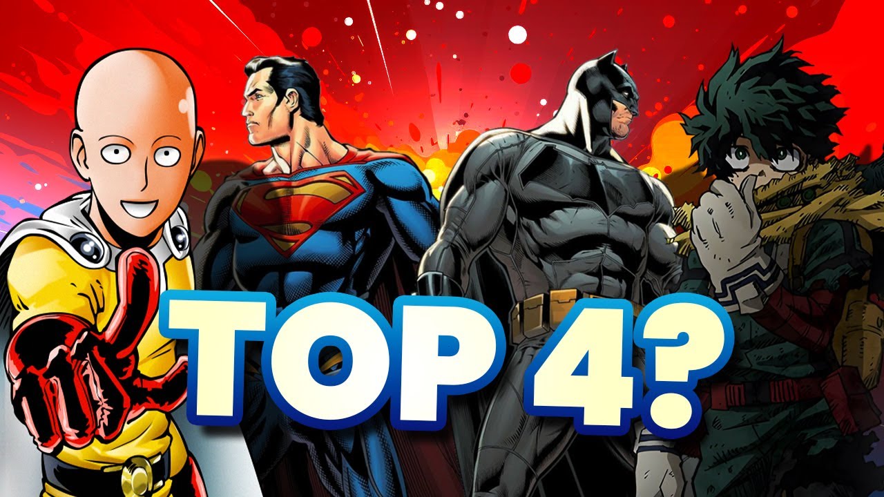 The DEFINITIVE Top 4 Superheroes
