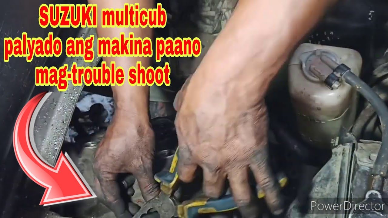 SUZUKI multicub palyado ang makina paano magtrouble shoot