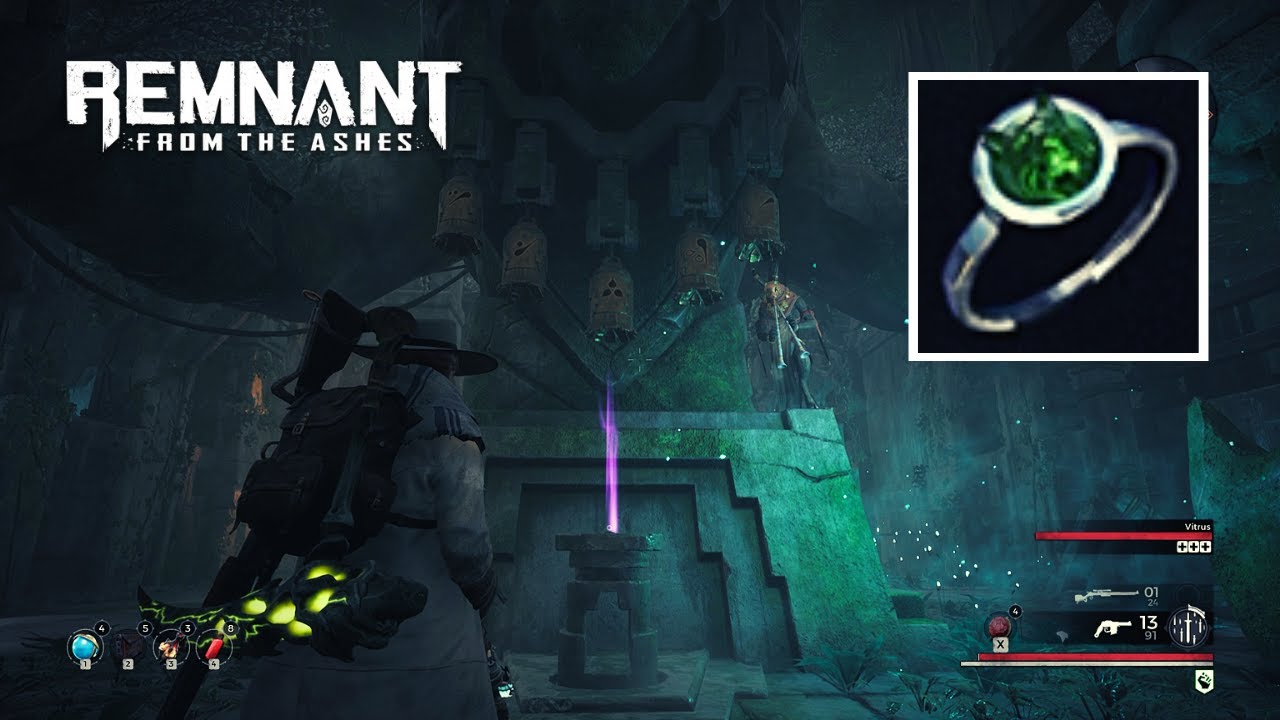 How to Solve the Secret Yaesha Bell Puzzle in Remnant: From the Ashes (Heart of the Wolf Ring)