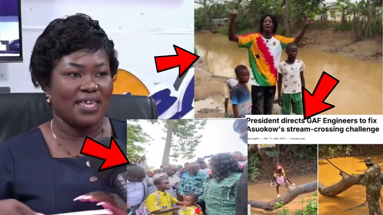 The Person In Charge To Fix The Asuokow Bridge Has Disappointed President Mahama.