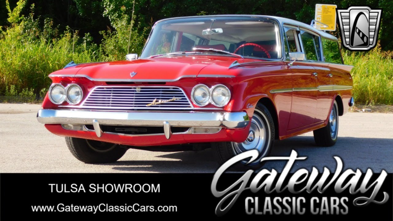 1961 Rambler Ambassador #612 TUL Gateway Classic Cars of Tulsa