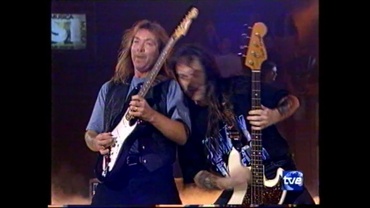 IRON MAIDEN - Futureal ('Musica Si' Spain TV 1998)