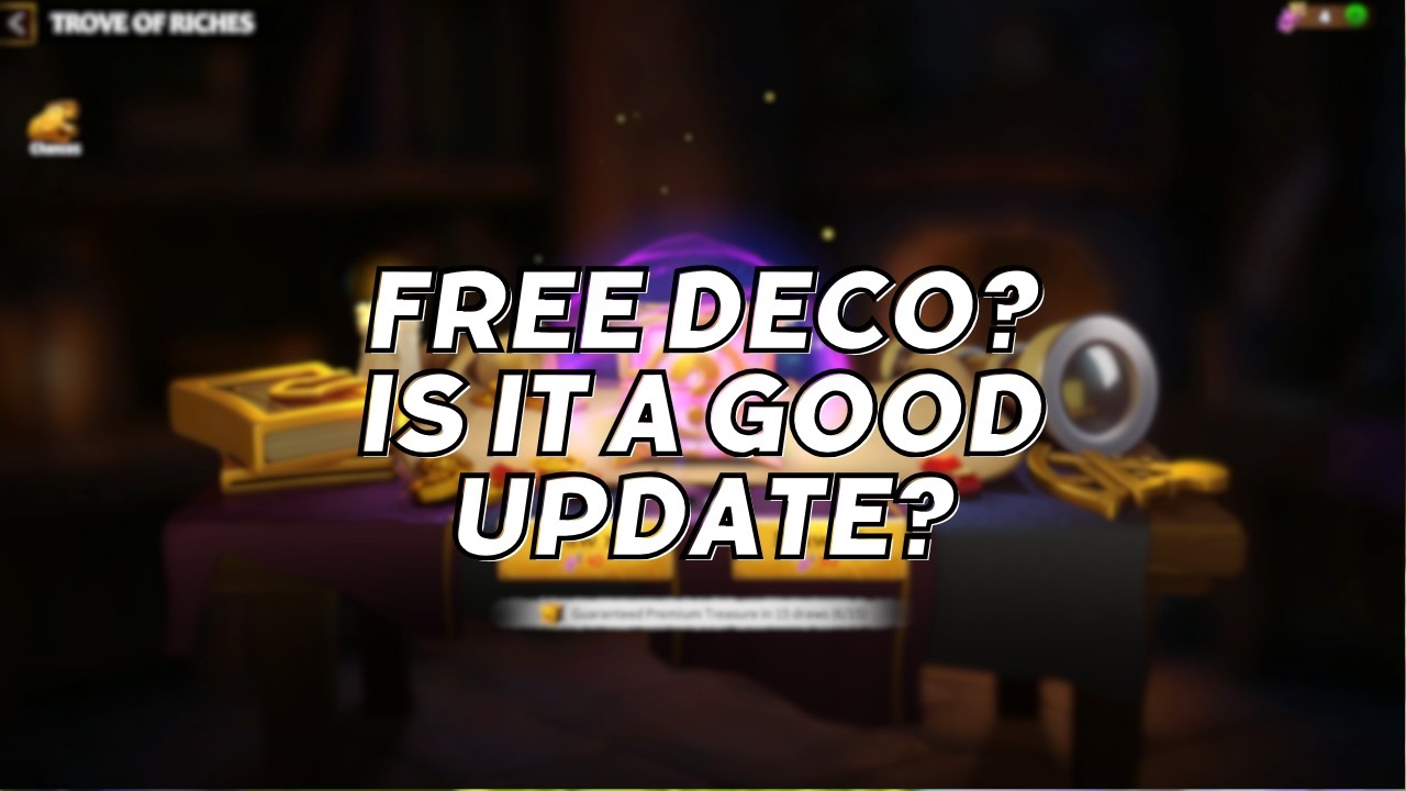NEWEST CALL OF DRAGON UPDATE? FREE DECORATION?