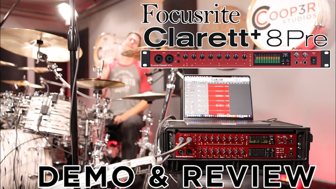 @focusritenovation Демонстрация и обзор Clarett+ (Лучший интерфейс для записи среднего уровня)