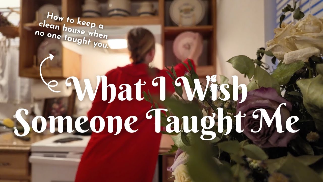 How to Keep Your House Clean (Even If No One Ever Taught You How)