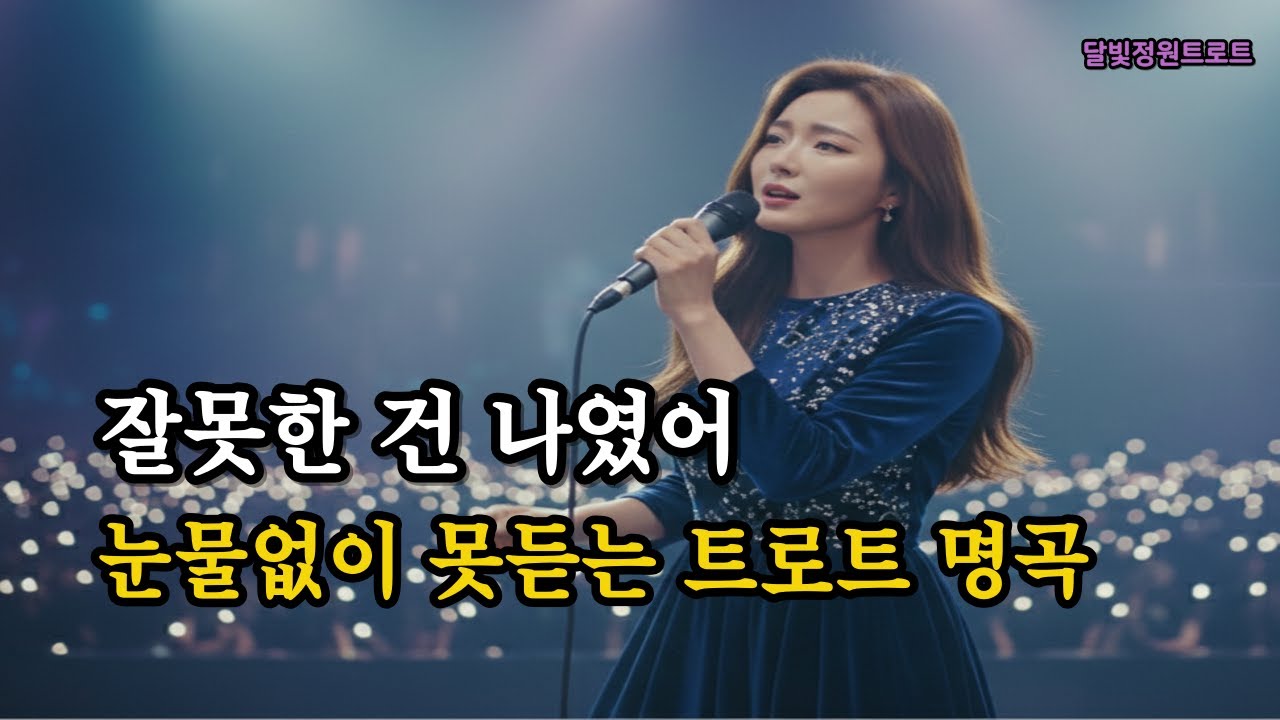 잘못한 건 나였어 , 듣는순간 눈물이..   | 7080 애절한 감성세미트로트 42분