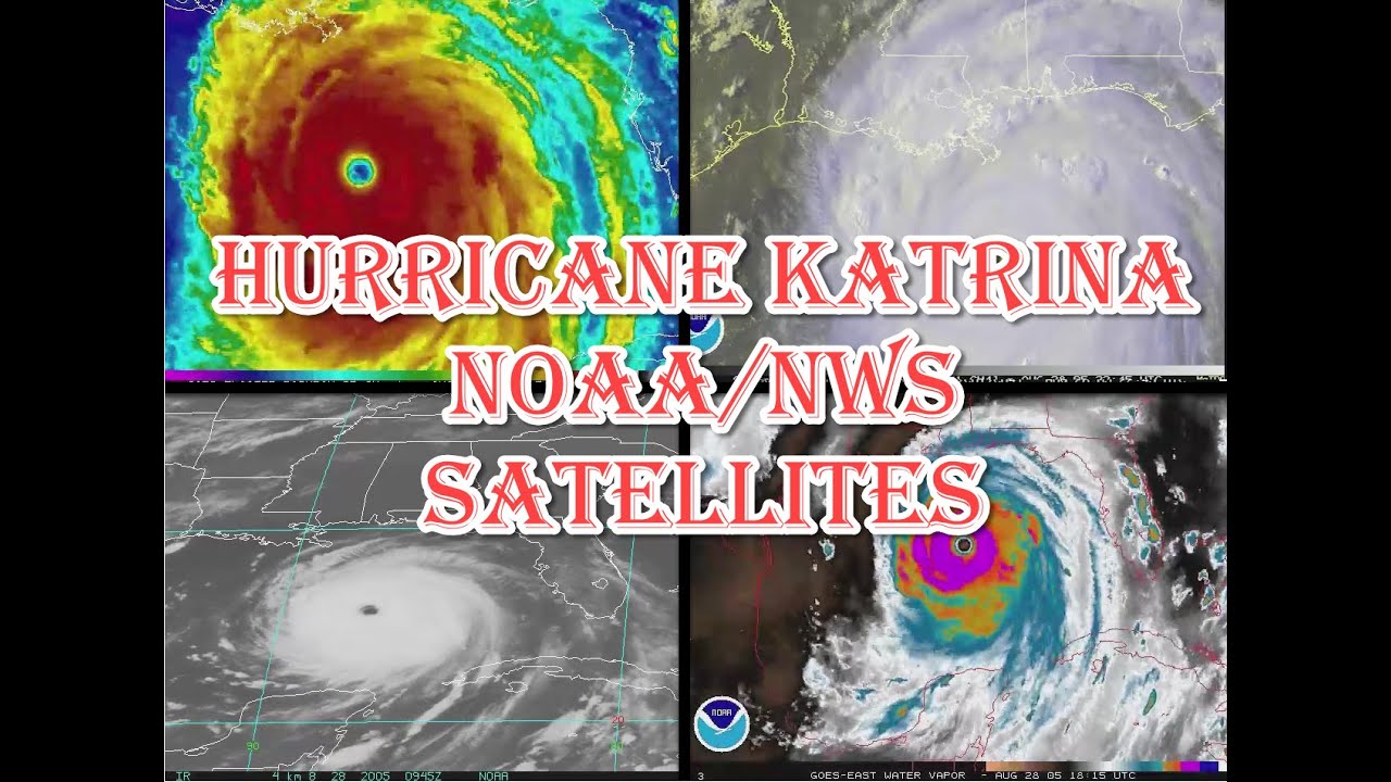 All NWS Hurricane Katrina Satellite Images (8,000+ Frame Loop)