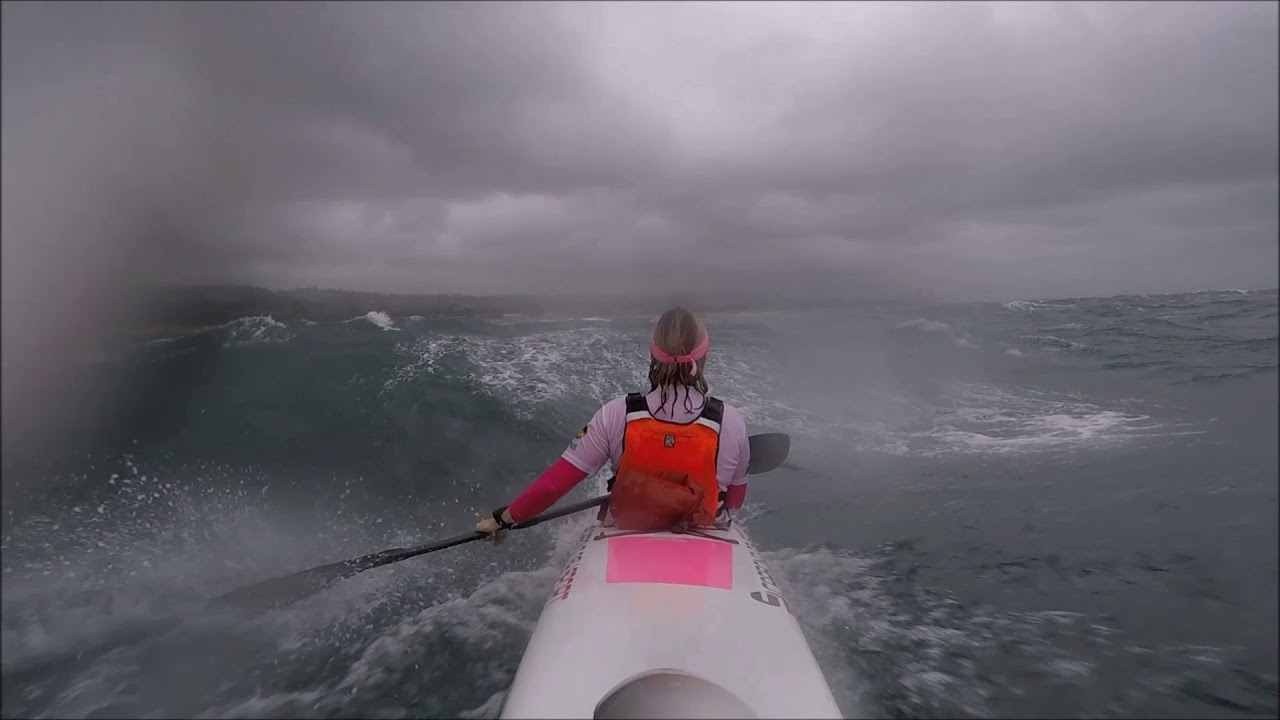 Wild Downwind in the Eye of a Storm - 35 Knots and Torrential Rain