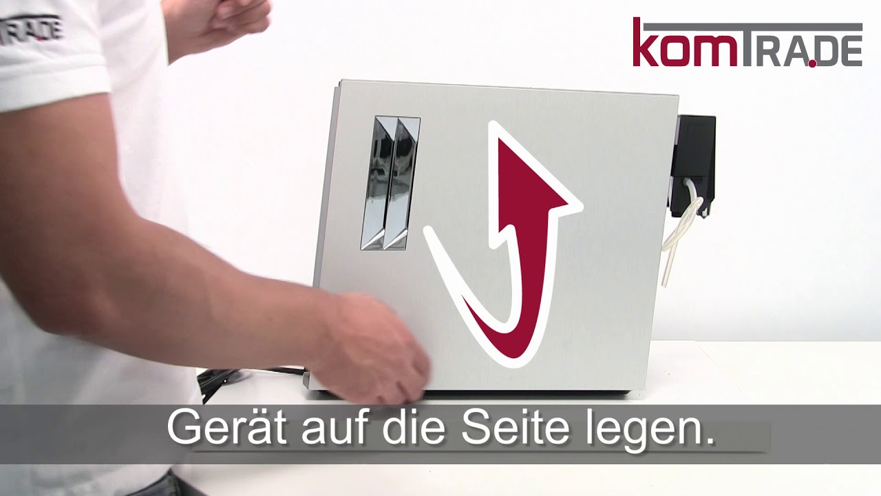 Jura A-Serie Gehäuse öffnen-schließen
