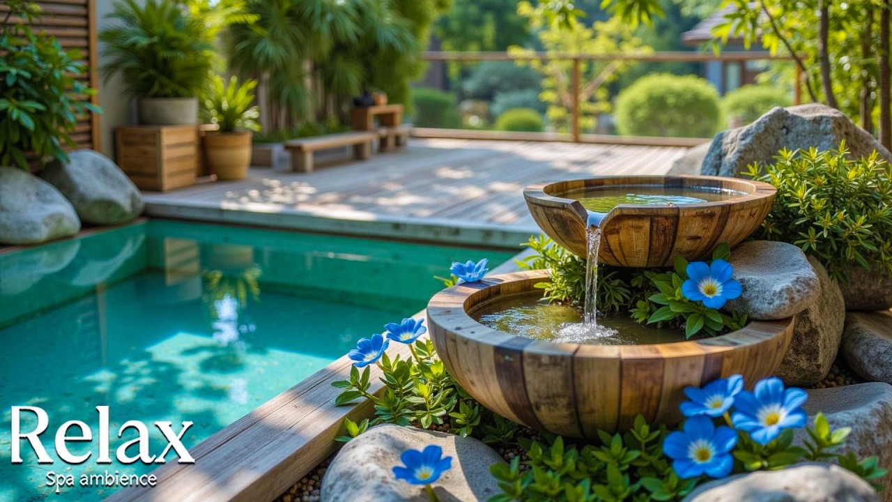 Beautiful Relaxing Music + Soothing Water Sounds 🌿 Relieves Stress, Calm Anxiety & Depression
