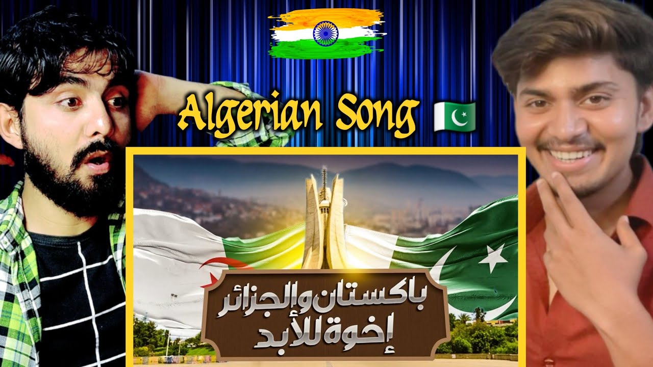 Indian Reaction On Viral Algerian Song : NASHID JAZAIRI ILA PAKISTAN | Ahmed Benyamina