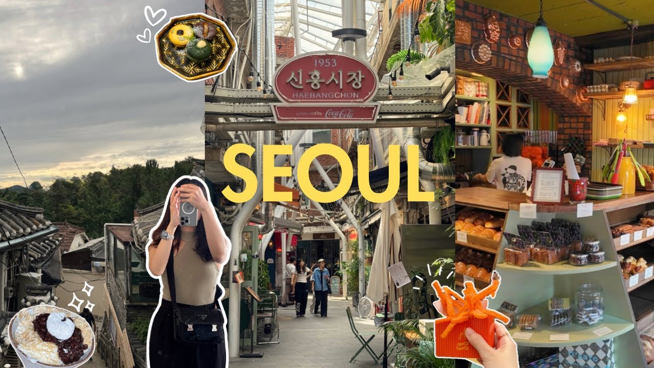 5 Days in Seoul Vlog 🇰🇷 Insadong, Haebangchon, Bukchon Hanok Tea House 🍵 Lotte Mart 🛒 (Part 2)