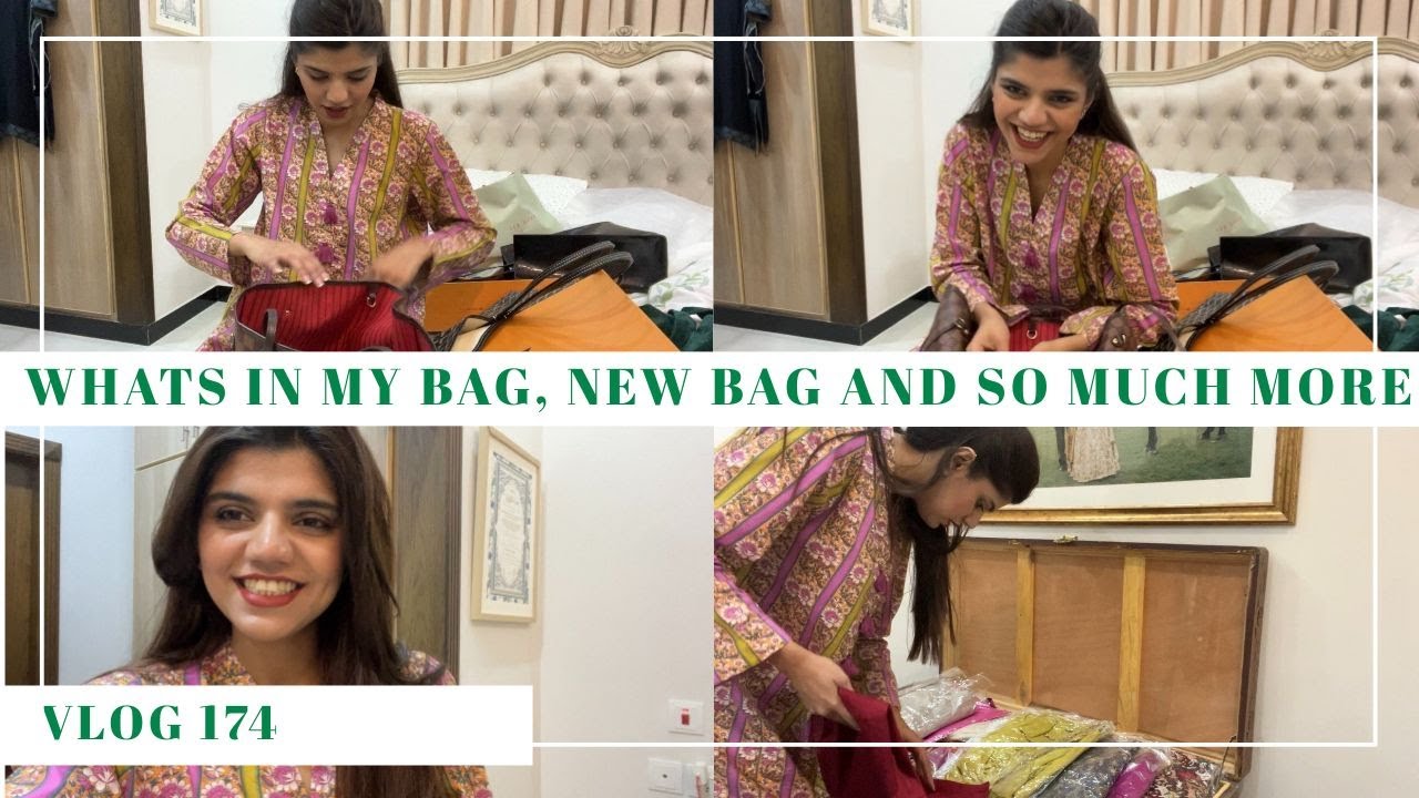 WHAT'S IN MY BAG, NEW BAG AND SO MUCH MORE - Vlog 174