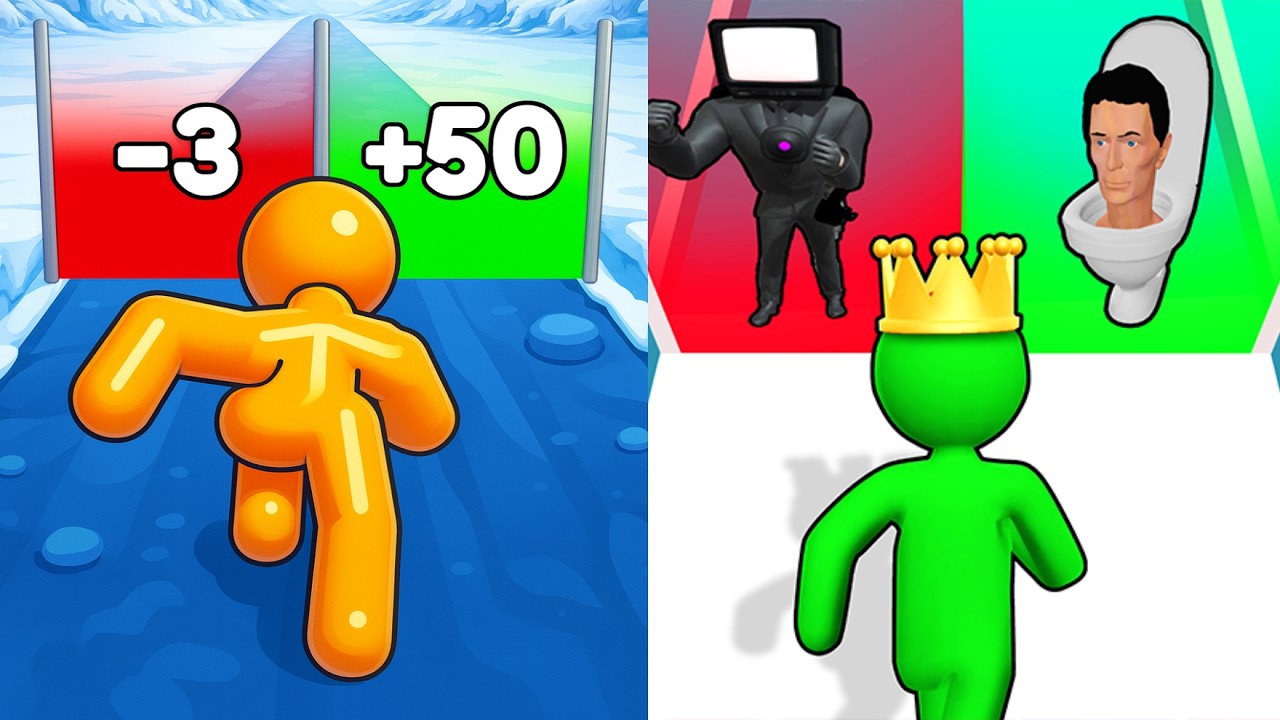 Tall Man Run Vs Giant Rush | Walkthrough Max Gameplay | New Update